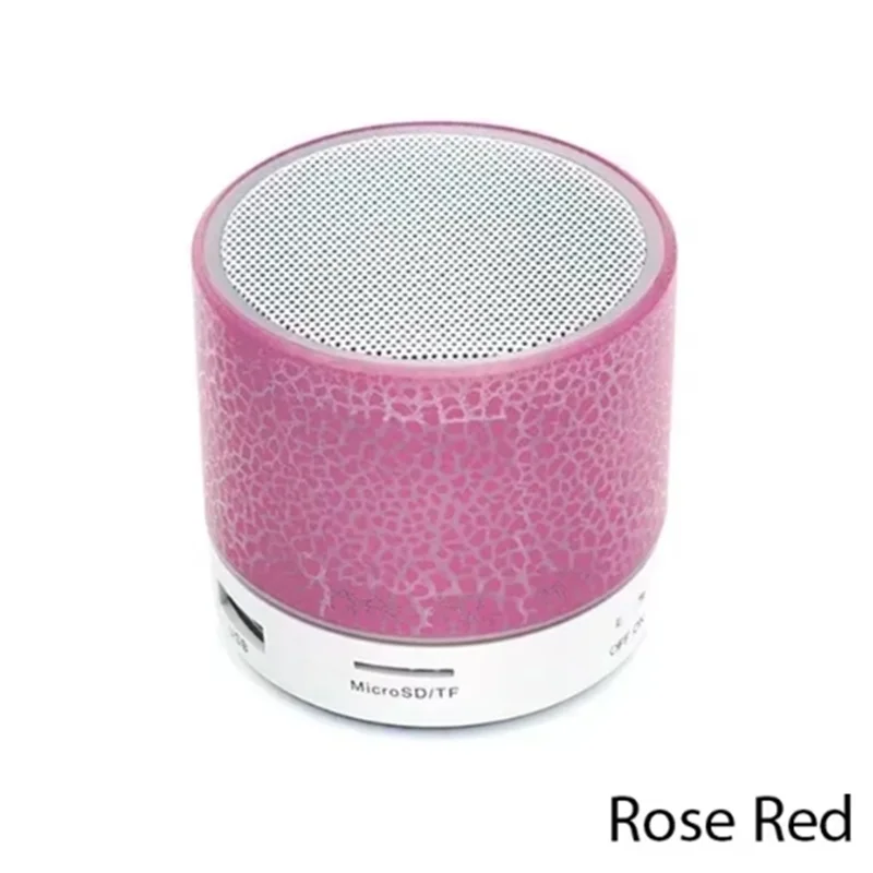 Bluetooth Mini Speaker Wireless Speaker Colorful LED TF Card USB Subwoofer Portable MP3 Music Sound Column For PC Phone